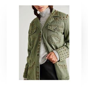 Army green jacket